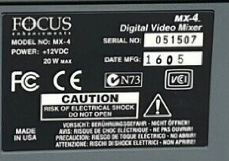 Focus Enhancements MX-4