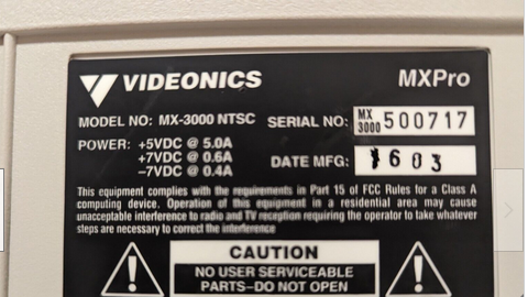 Videonics MXPro (MX3000)